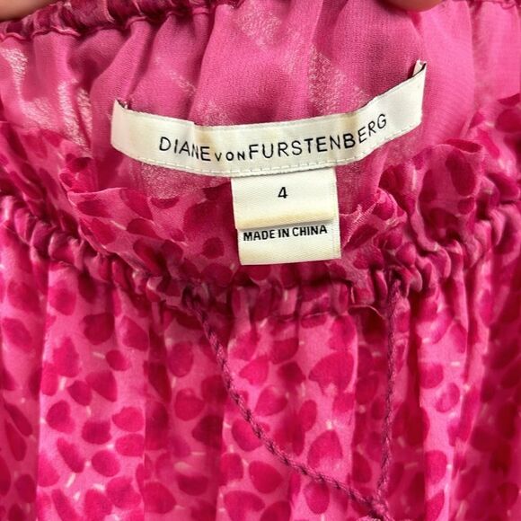 Diane Von Furstenberg Dress Size 4 Camila DVF - Picture 6 of 13